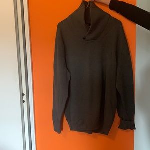 Grey jos a bank sweater crewneck